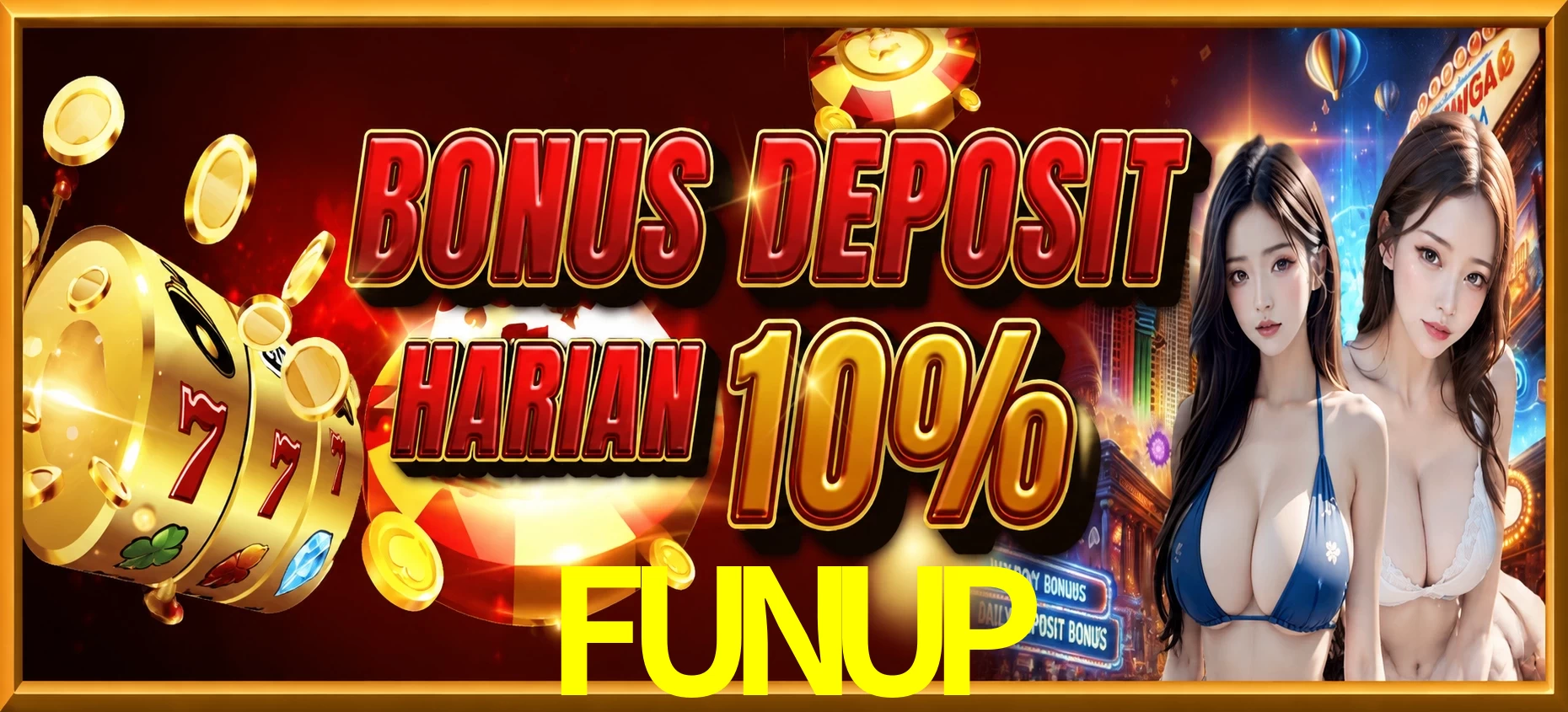 Plataforma FUNUP - cassino e apostas